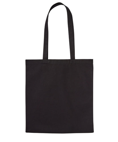 Tryck din logga på Väskor från Nutshell - Anpassa Premium Recycled Canvas Tote i färgen Svart One Size för företag, föreningar och privatpersoner