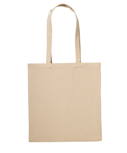 Tryck din logga på Väskor från Nutshell - Anpassa Premium Recycled Canvas Tote i färgen Naturligt One Size för företag, föreningar och privatpersoner