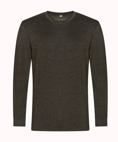 Tryck din logga på T-shirts från ProRTX - Anpassa Pro långärmad t-shirt - Herr i färgen Mörkgrå för företag, föreningar och privatpersoner