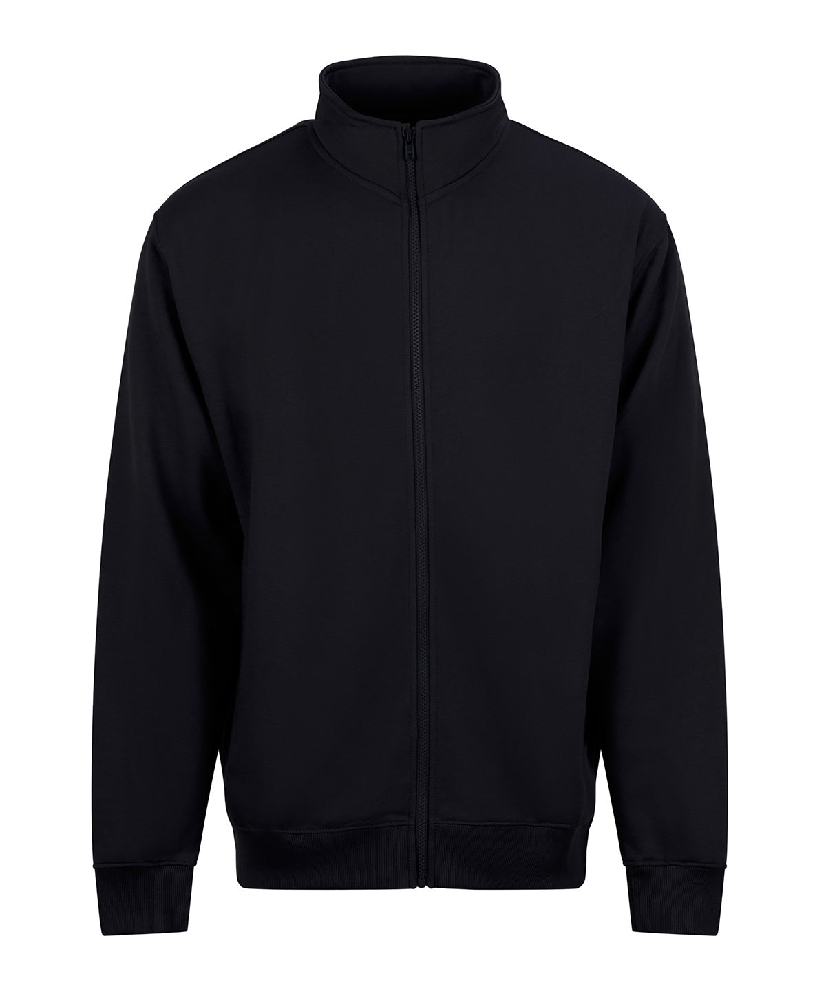Tryck din logga på Sweatshirts från ProRTX - Anpassa ProRTX - Pro Sweatshirt med Full Dragkedja i färgen Svart för företag, föreningar och privatpersoner