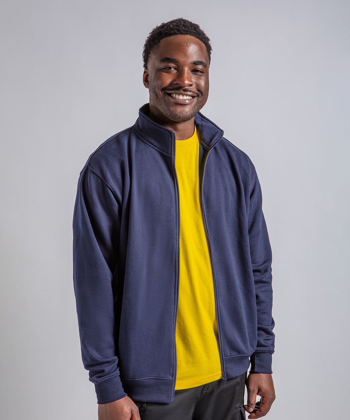 Tryck din logga på Sweatshirts från ProRTX - Anpassa ProRTX - Pro Sweatshirt med Full Dragkedja i färgen för företag, föreningar och privatpersoner