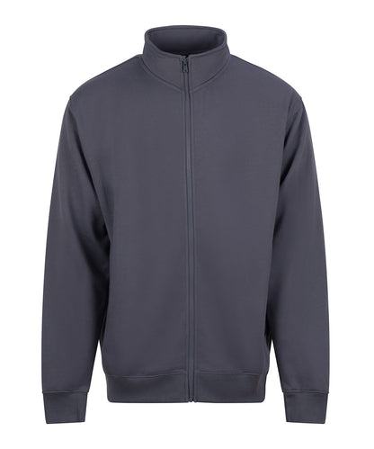 Tryck din logga på Sweatshirts från ProRTX - Anpassa ProRTX - Pro Sweatshirt med Full Dragkedja i färgen Mellangrå för företag, föreningar och privatpersoner