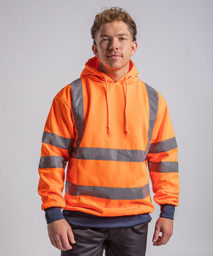 Tryck din logga på Hoodies från ProRTX High Visibility - Anpassa Luvtröja med hög synlighet i färgen för företag, föreningar och privatpersoner