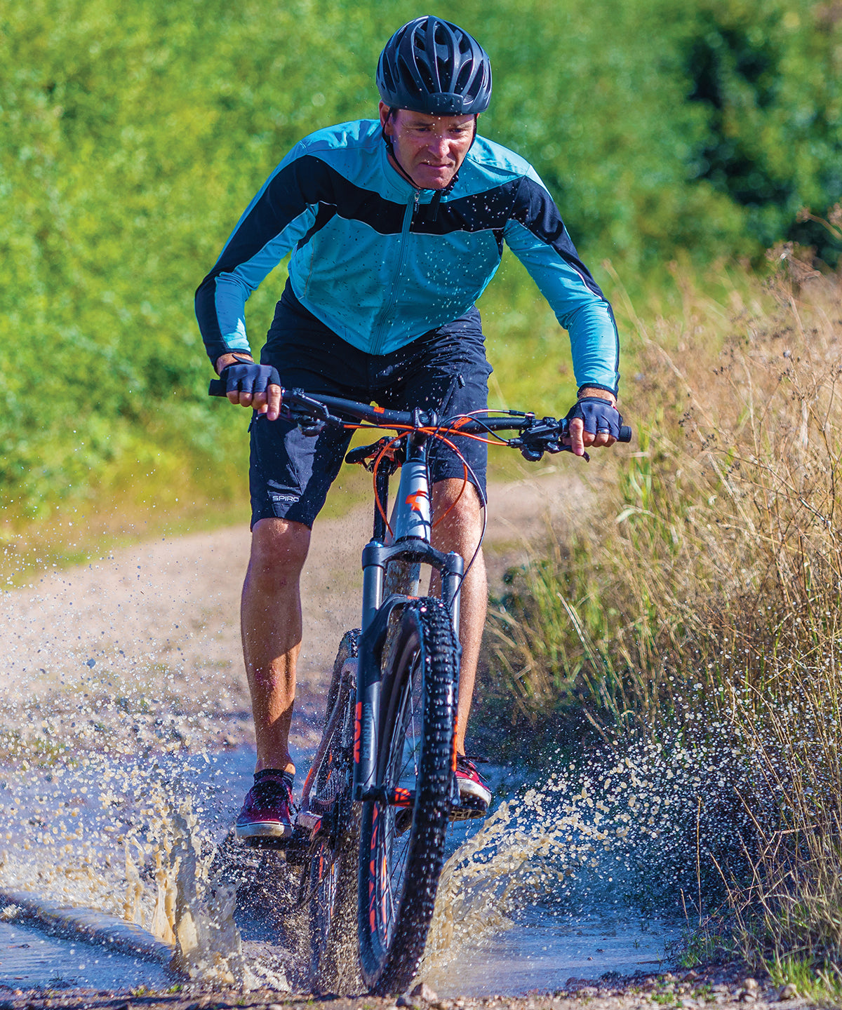 Tryck din logga på Jackor från Spiro - Anpassa Spiro bikewear långärmad performance topp i färgen för företag, föreningar och privatpersoner