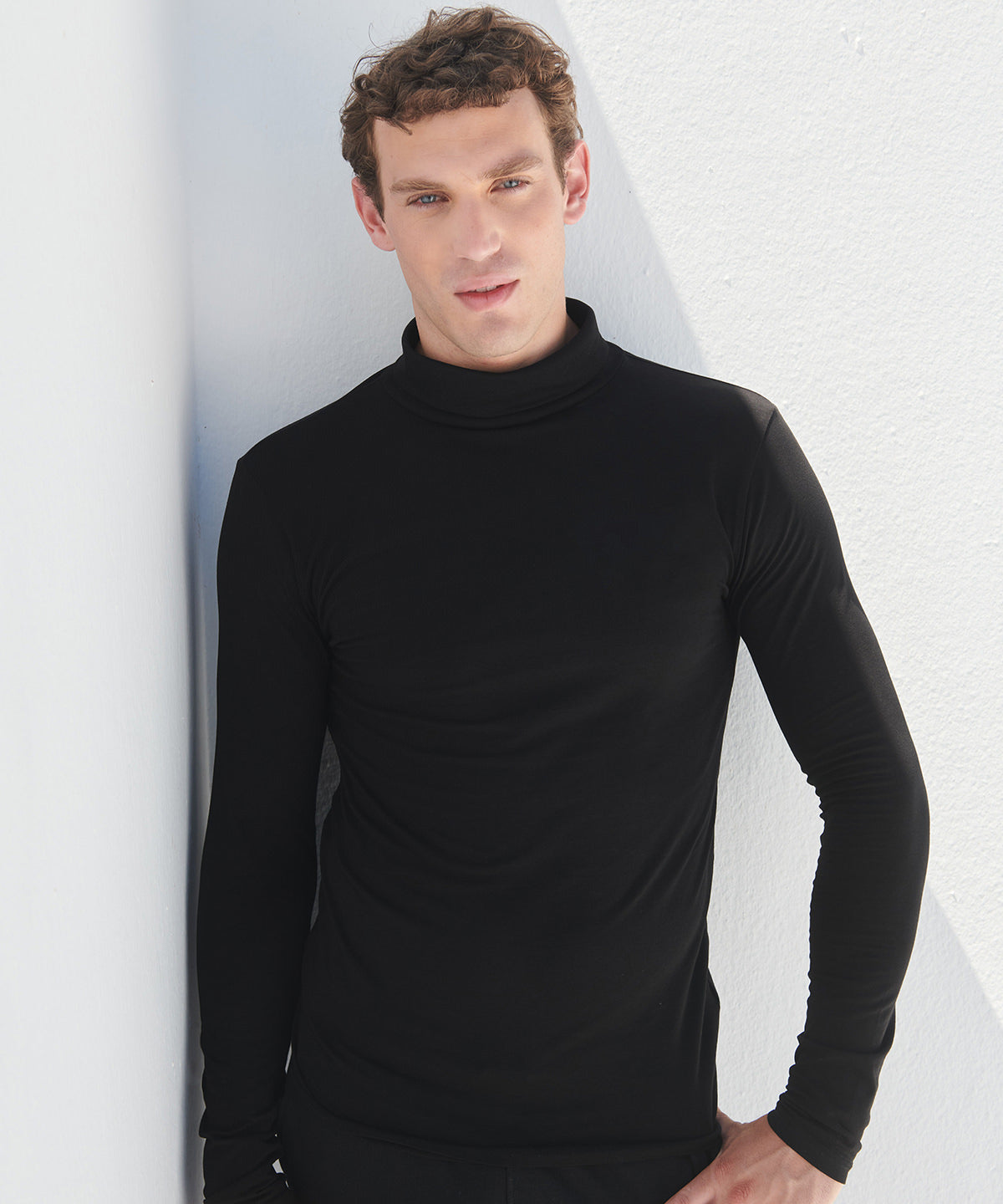 Tryck din logga på Sweatshirts från SF - Anpassa SF Unisex - Feel Good-topp med Rullande Hals i färgen för företag, föreningar och privatpersoner