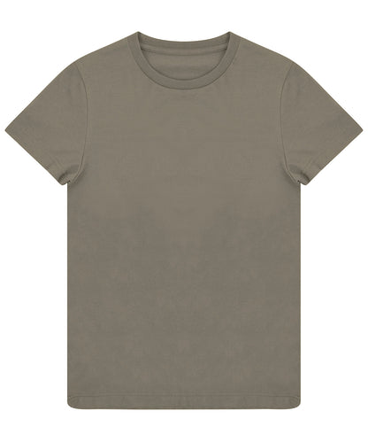 Tryck din logga på T-shirts från SF - Anpassa Unisex T-shirt – Hållbar produktion i färgen Khaki för företag, föreningar och privatpersoner