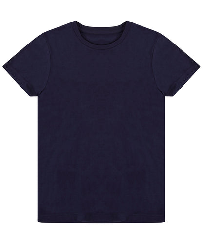 Tryck din logga på T-shirts från SF - Anpassa Unisex T-shirt – Hållbar produktion i färgen Marinblå för företag, föreningar och privatpersoner