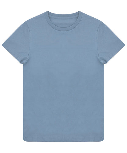 Tryck din logga på T-shirts från SF - Anpassa Unisex T-shirt – Hållbar produktion i färgen Mellanblå för företag, föreningar och privatpersoner