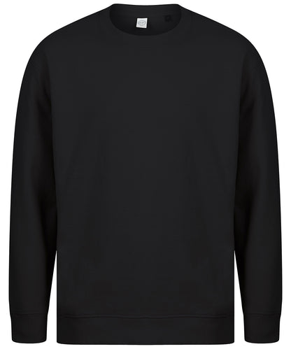 Tryck din logga på Sweatshirts från SF - Anpassa SF Unisex - Sweatshirt i färgen Svart för företag, föreningar och privatpersoner