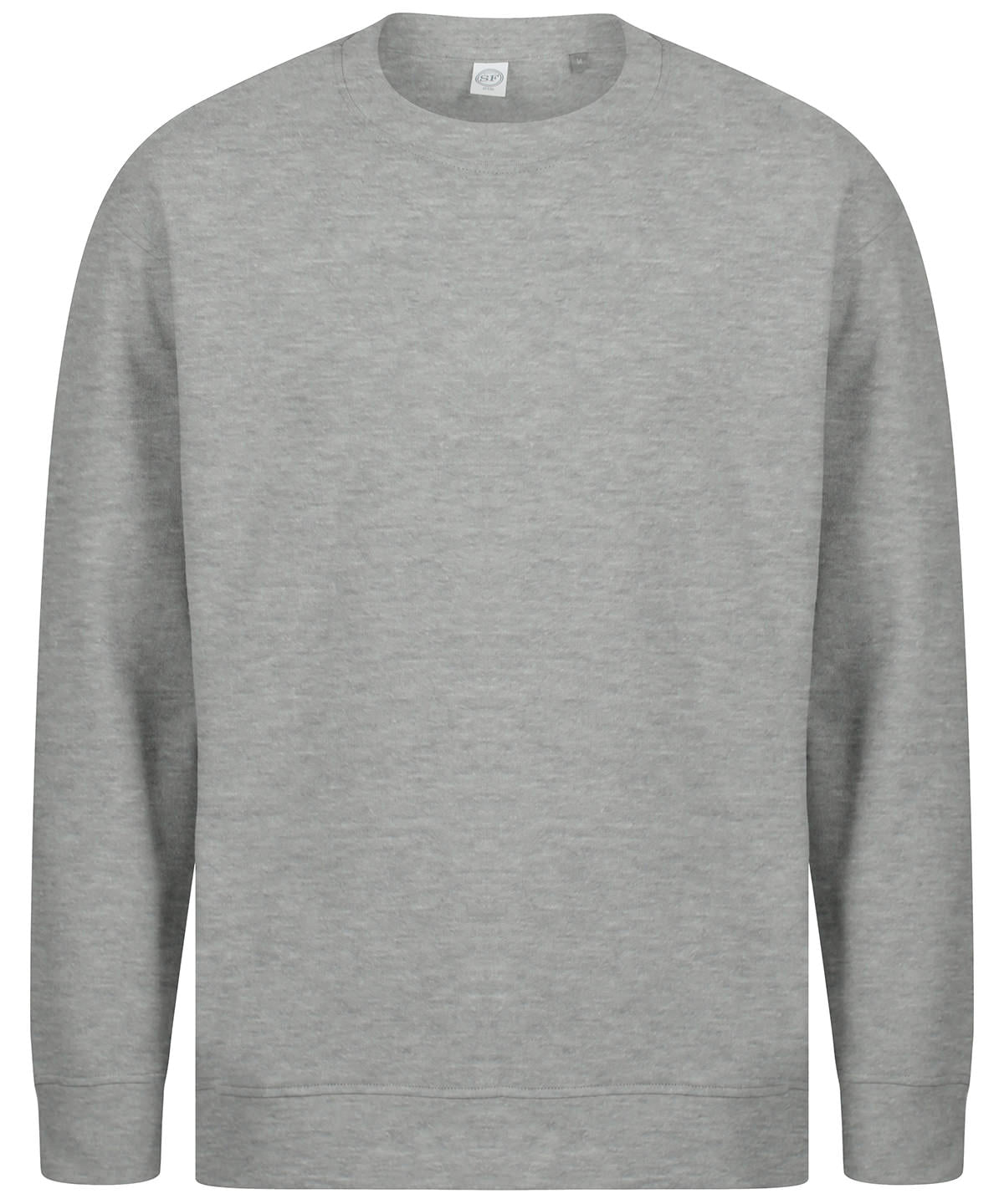 Tryck din logga på Sweatshirts från SF - Anpassa SF Unisex - Sweatshirt i färgen Ljunggrå för företag, föreningar och privatpersoner