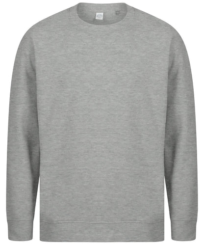 Tryck din logga på Sweatshirts från SF - Anpassa SF Unisex - Sweatshirt i färgen Ljunggrå för företag, föreningar och privatpersoner