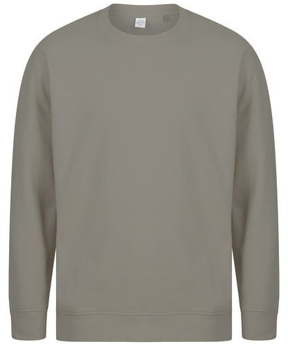 Tryck din logga på Sweatshirts från SF - Anpassa SF Unisex - Sweatshirt i färgen Khaki för företag, föreningar och privatpersoner