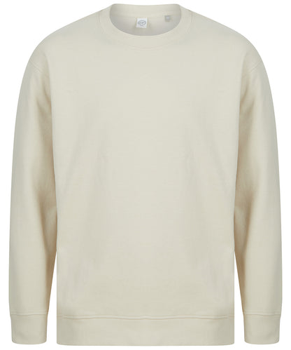 Tryck din logga på Sweatshirts från SF - Anpassa SF Unisex - Sweatshirt i färgen Naturligt för företag, föreningar och privatpersoner