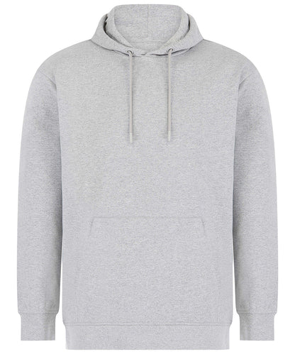 Tryck din logga på Hoodies från SF - Anpassa SF Unisex - Luvtröja med Hållbart Mode i färgen Ljunggrå för företag, föreningar och privatpersoner