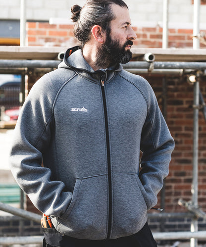 Tryck din logga på Hoodies från Scruffs - Anpassa Huvtröja med luftlager för handel i färgen för företag, föreningar och privatpersoner