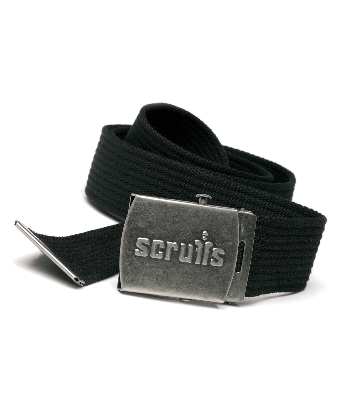 Tryck din logga på Skärp från Scruffs - Anpassa Clip bälte i färgen Svart One Size för företag, föreningar och privatpersoner
