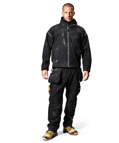 Tryck din logga på Softshelljackor från Snickers - Anpassa Profile Softshell Jacket i färgen för företag, föreningar och privatpersoner