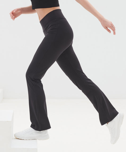 Tryck din logga på Leggings från SF - Anpassa Dam utsvängda leggings i färgen för företag, föreningar och privatpersoner