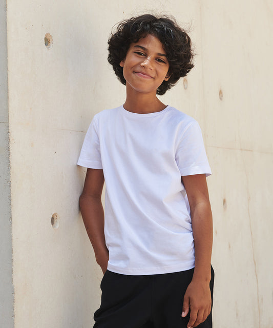 Tryck din logga på T-shirts från SF - Anpassa Feel Good Stretch T-shirt - Barn i färgen för företag, föreningar och privatpersoner