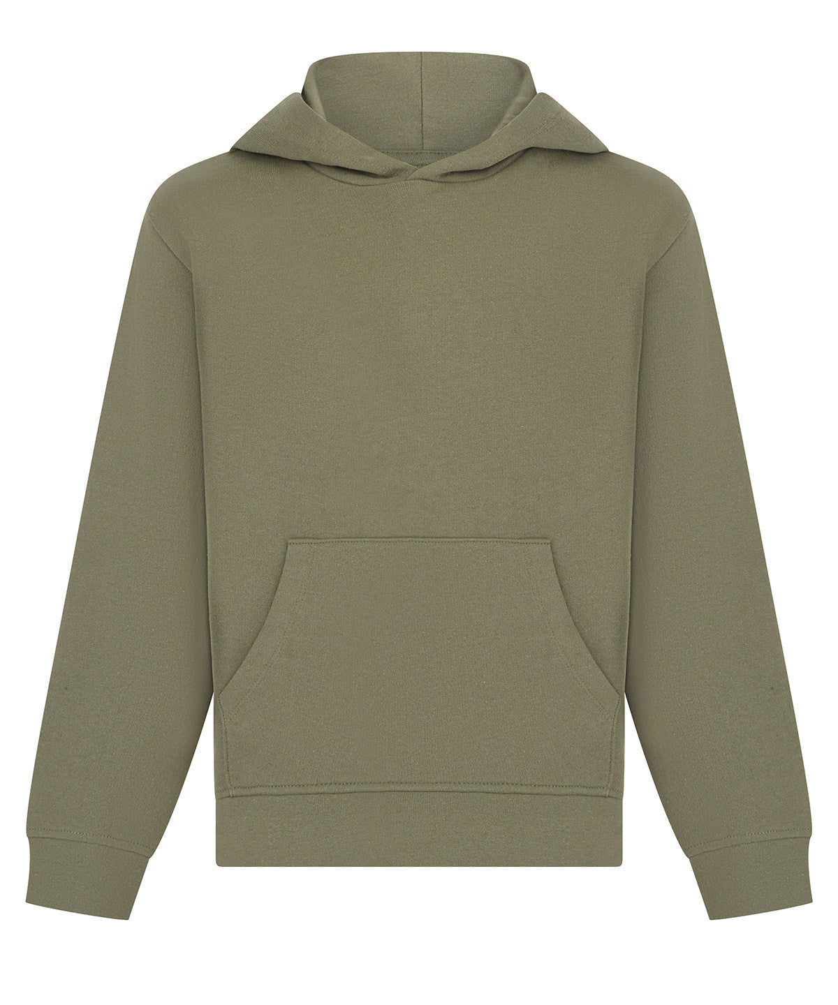 Tryck din logga på Hoodies från SF - Anpassa SF Barn - Luvtröja med Hållbart Mode i färgen Khaki för företag, föreningar och privatpersoner