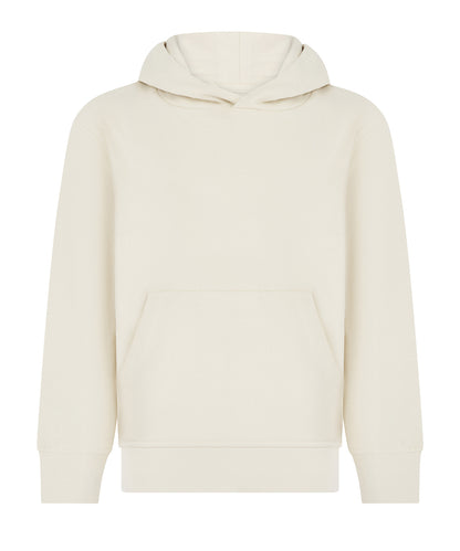 Tryck din logga på Hoodies från SF - Anpassa SF Barn - Luvtröja med Hållbart Mode i färgen Ljusgrå för företag, föreningar och privatpersoner