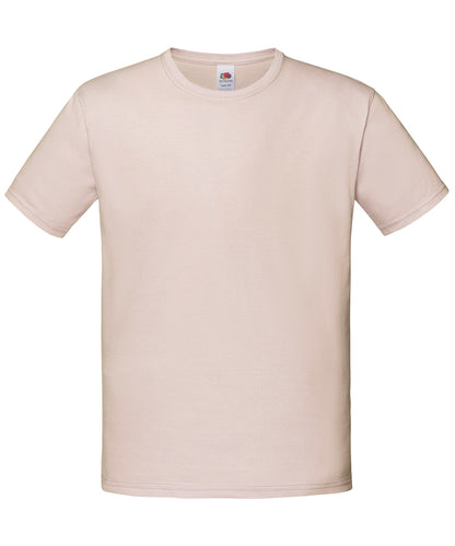 Tryck din logga på T-shirts från Fruit of the Loom - Anpassa Iconic 150 T-shirt - Barn i färgen Ljusrosa för företag, föreningar och privatpersoner