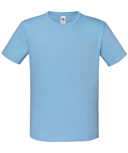 Tryck din logga på T-shirts från Fruit of the Loom - Anpassa Iconic 150 T-shirt - Barn i färgen Himmelblå för företag, föreningar och privatpersoner