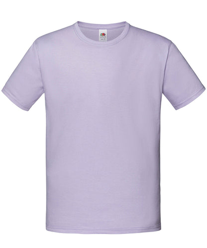 Tryck din logga på T-shirts från Fruit of the Loom - Anpassa Iconic 150 T-shirt - Barn i färgen Ljus lila för företag, föreningar och privatpersoner