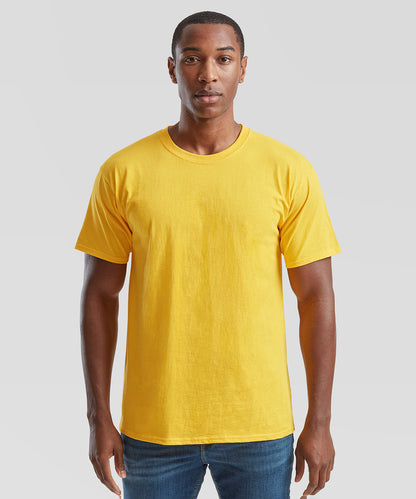 Tryck din logga på T-shirts från Fruit of the Loom - Anpassa Valueweight T i färgen för företag, föreningar och privatpersoner