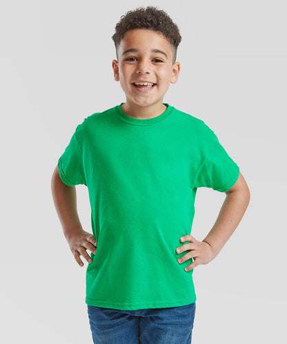 Tryck din logga på T-shirts från Fruit of the Loom - Anpassa Original T-shirt – Barn i färgen för företag, föreningar och privatpersoner