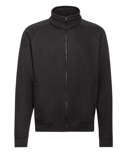 Tryck din logga på Sweatshirts från Fruit of the Loom - Anpassa Fruit Of The Loom - Klassisk 80/20 sweatshirt tröja i färgen Svart för företag, föreningar och privatpersoner