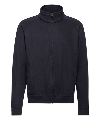 Tryck din logga på Sweatshirts från Fruit of the Loom - Anpassa Fruit Of The Loom - Klassisk 80/20 sweatshirt tröja i färgen Marinblå för företag, föreningar och privatpersoner