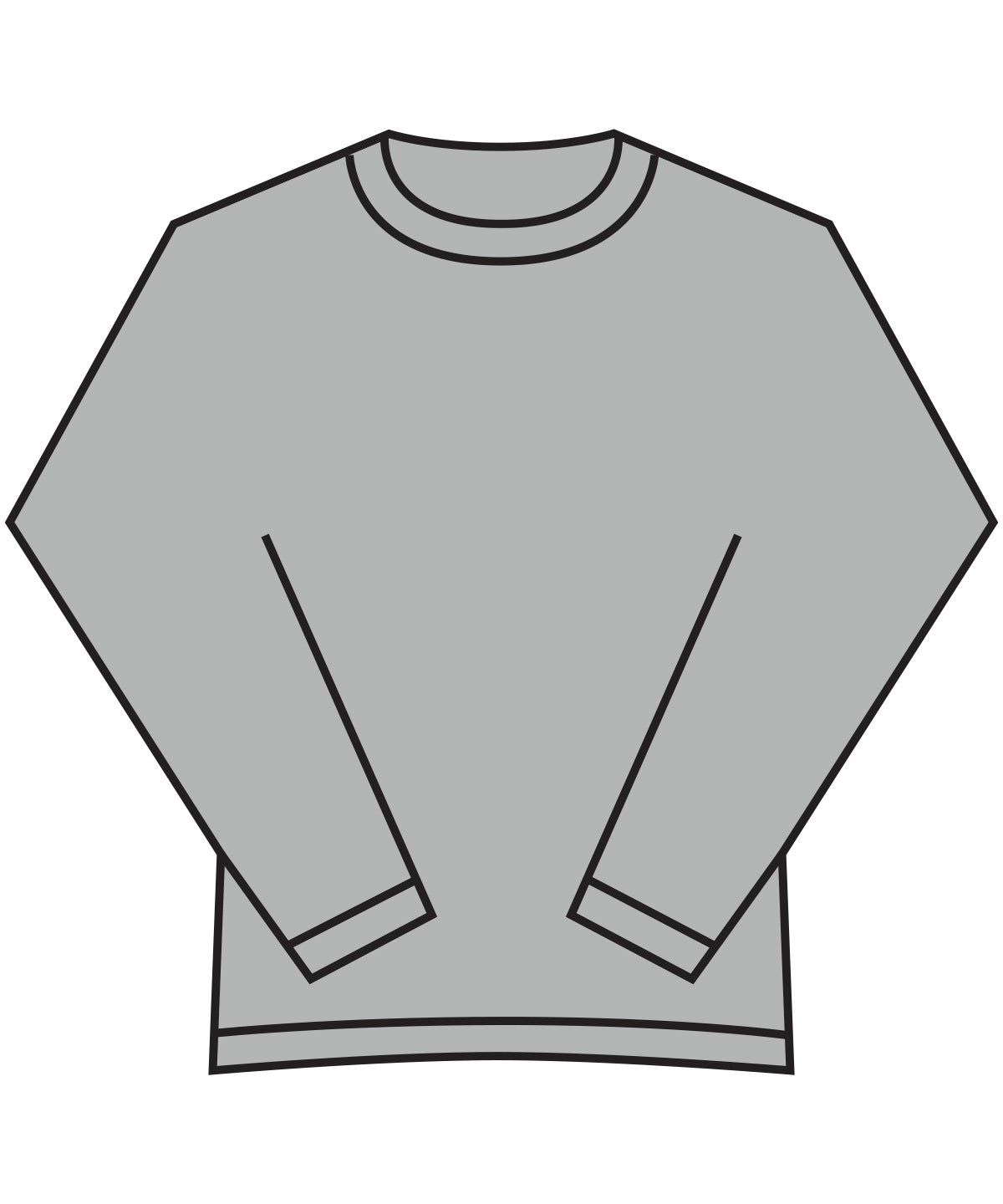 Tryck din logga på Sweatshirts från Fruit of the Loom - Anpassa Fruit Of The Loom - Sweatshirt/Supercotton i färgen Ljunggrå för företag, föreningar och privatpersoner