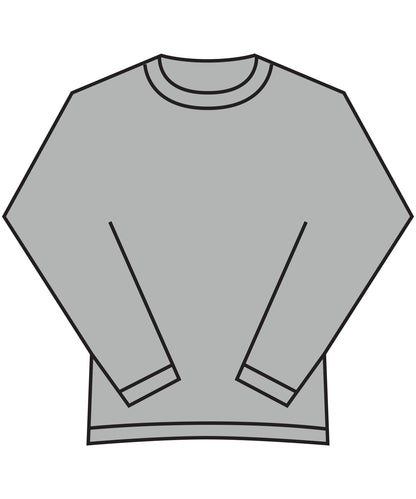Tryck din logga på Sweatshirts från Fruit of the Loom - Anpassa Fruit Of The Loom - Sweatshirt/Supercotton i färgen Ljunggrå för företag, föreningar och privatpersoner