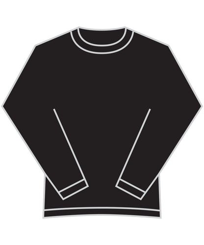 Tryck din logga på Sweatshirts från Fruit of the Loom - Anpassa Fruit Of The Loom - Sweatshirt/Supercotton i färgen Svart för företag, föreningar och privatpersoner