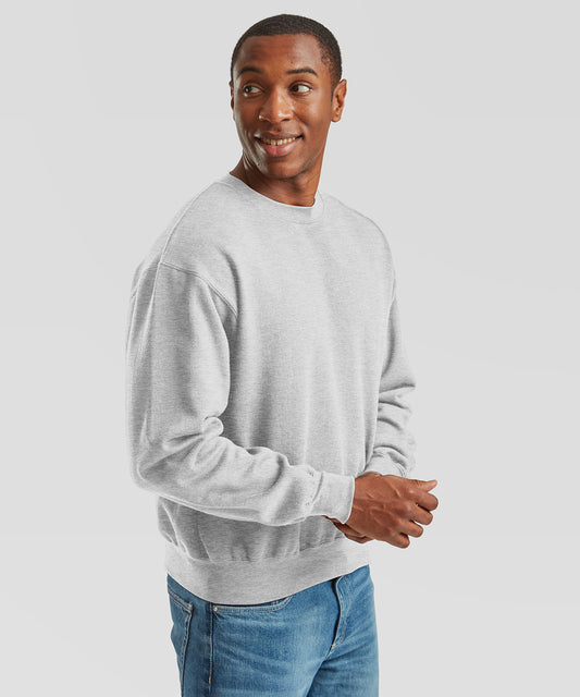 Tryck din logga på Sweatshirts från Fruit of the Loom - Anpassa Fruit Of The Loom - Sweatshirt/Supercotton i färgen för företag, föreningar och privatpersoner