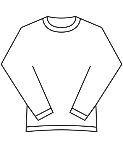 Tryck din logga på Sweatshirts från Fruit of the Loom - Anpassa Fruit Of The Loom - Sweatshirt/Supercotton i färgen Vit för företag, föreningar och privatpersoner