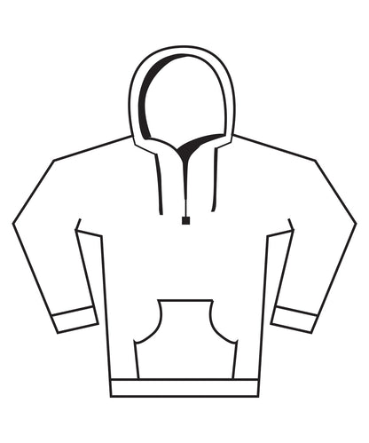 Tryck din logga på Hoodies från Fruit of the Loom - Anpassa Fruit Of The Loom - Supercotton Hoodie i färgen Vit för företag, föreningar och privatpersoner