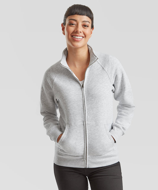 Tryck din logga på Sweatshirts från Fruit of the Loom - Anpassa Fruit Of The Loom - Premium 70/30 sweatshirt tröja för damer i färgen för företag, föreningar och privatpersoner