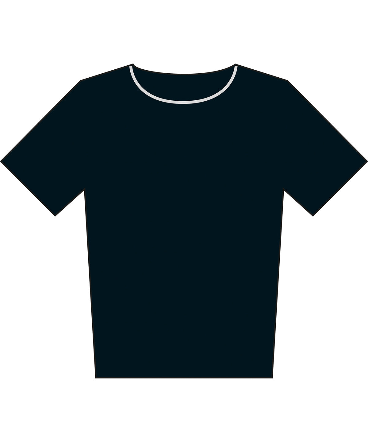 Tryck din logga på T-shirts från Fruit of the Loom - Anpassa Kids Iconic 195 T-shirt – Barn i färgen Svart för företag, föreningar och privatpersoner