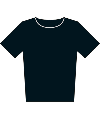 Tryck din logga på T-shirts från Fruit of the Loom - Anpassa Kids Iconic 195 T-shirt – Barn i färgen Svart för företag, föreningar och privatpersoner