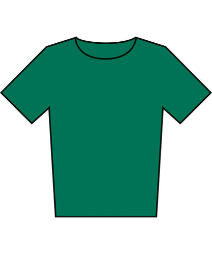 Tryck din logga på T-shirts från Fruit of the Loom - Anpassa Kids Iconic 195 T-shirt – Barn i färgen Mellan grön för företag, föreningar och privatpersoner