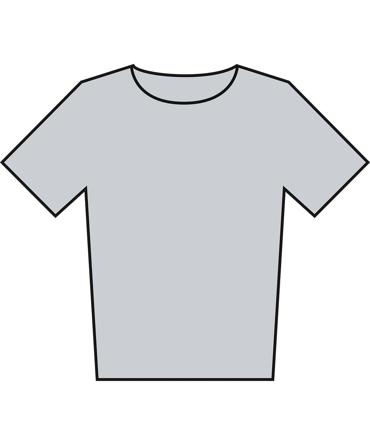 Tryck din logga på T-shirts från Fruit of the Loom - Anpassa Kids Iconic 195 T-shirt – Barn i färgen Ljunggrå för företag, föreningar och privatpersoner