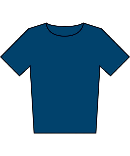 Tryck din logga på T-shirts från Fruit of the Loom - Anpassa Kids Iconic 195 T-shirt – Barn i färgen Mellanblå för företag, föreningar och privatpersoner