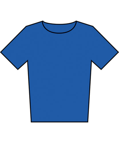 Tryck din logga på T-shirts från Fruit of the Loom - Anpassa Kids Iconic 195 T-shirt – Barn i färgen Royal för företag, föreningar och privatpersoner