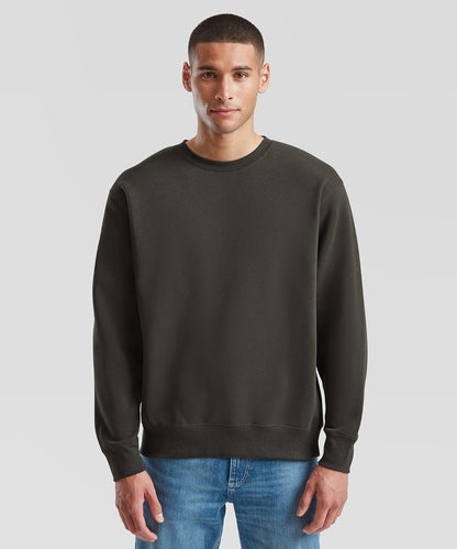Tryck din logga på Sweatshirts från Fruit of the Loom - Anpassa Fruit Of The Loom - Premium 70/30 set-in sweatshirt i färgen för företag, föreningar och privatpersoner
