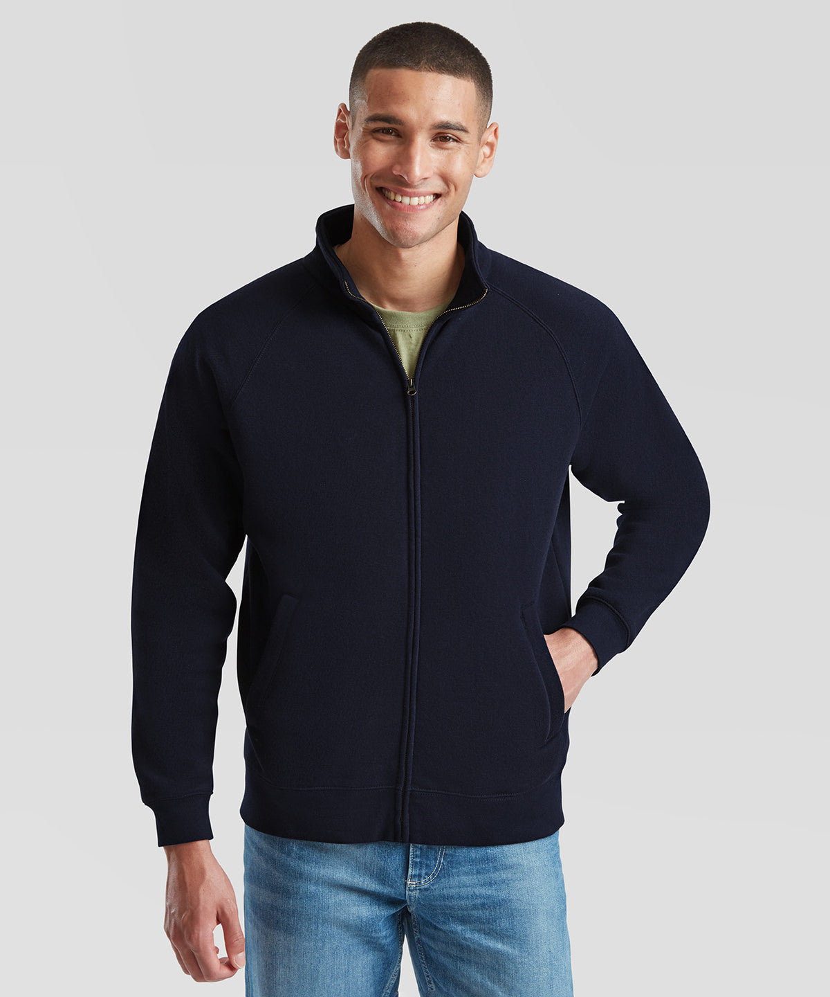 Tryck din logga på Sweatshirts från Fruit of the Loom - Anpassa Fruit Of The Loom - Premium 70/30 sweatshirt tröja i färgen för företag, föreningar och privatpersoner