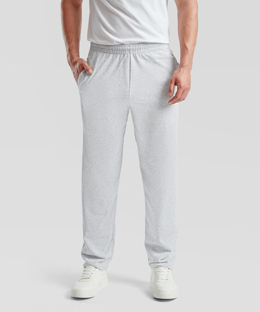 Tryck din logga på Mjukisbyxor från Fruit of the Loom - Anpassa Lättviktsbyxor i sweatshirtmodell i färgen för företag, föreningar och privatpersoner
