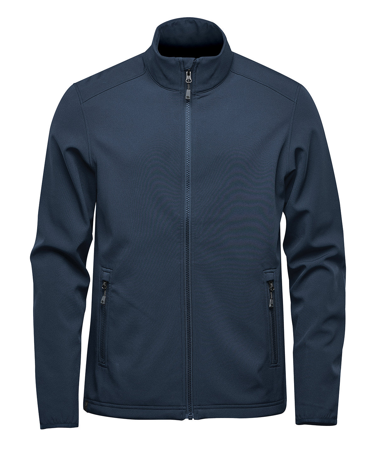 Tryck din logga på Softshelljackor från Stormtech - Anpassa Narvik softshell i färgen Marinblå för företag, föreningar och privatpersoner