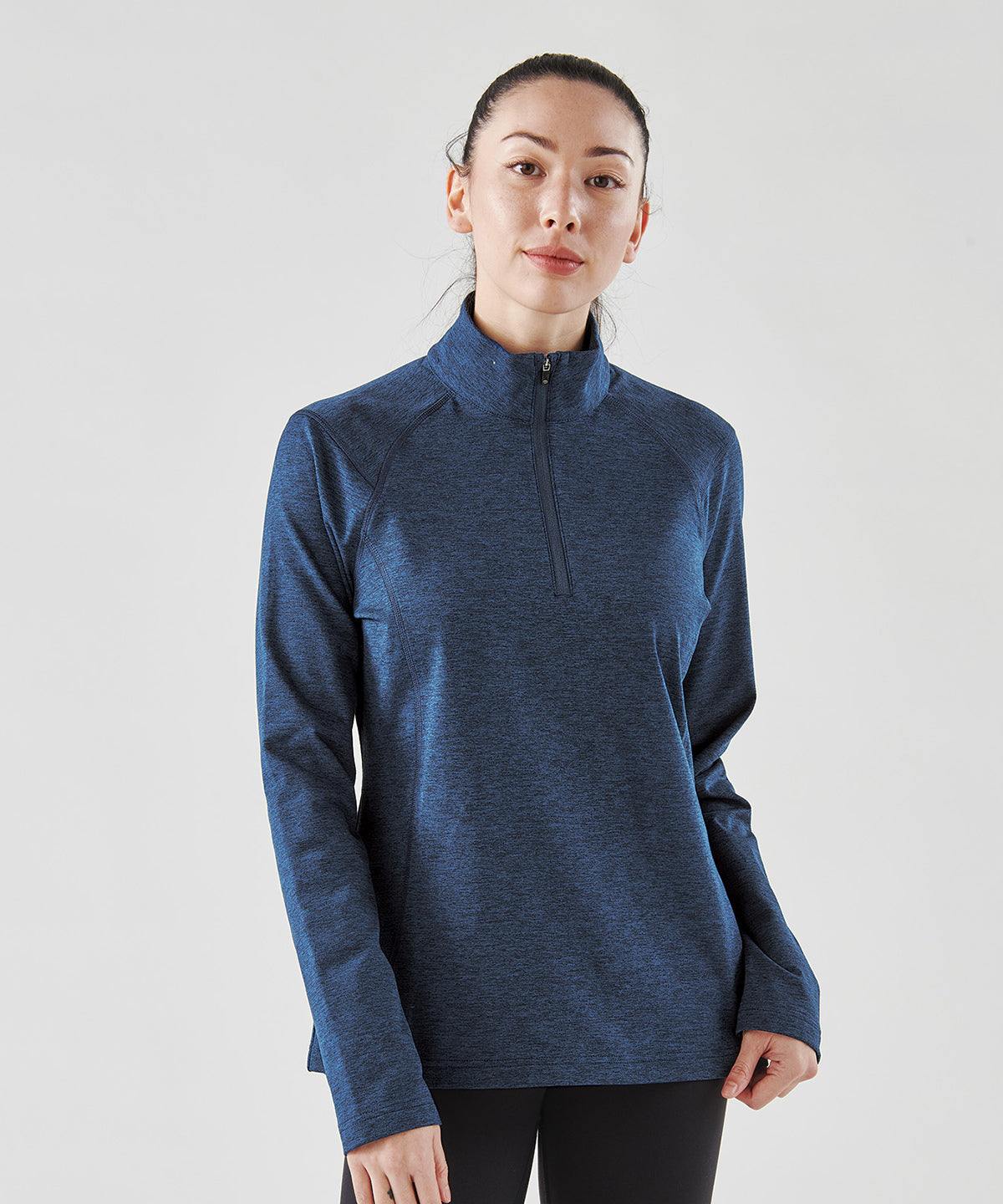 Tryck din logga på Fleece från Stormtech - Anpassa Dam Treeline -zip fleece i färgen för företag, föreningar och privatpersoner